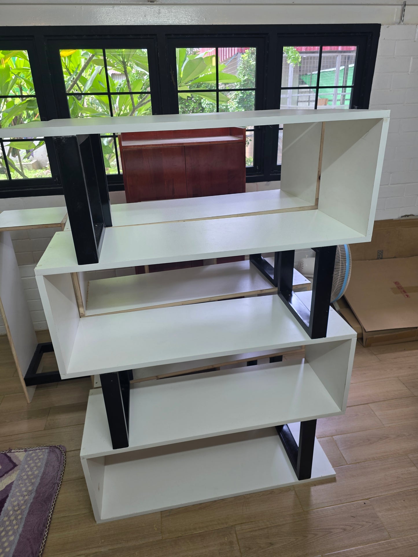 Rubber Block Board & Hollow Rack 4 Layer