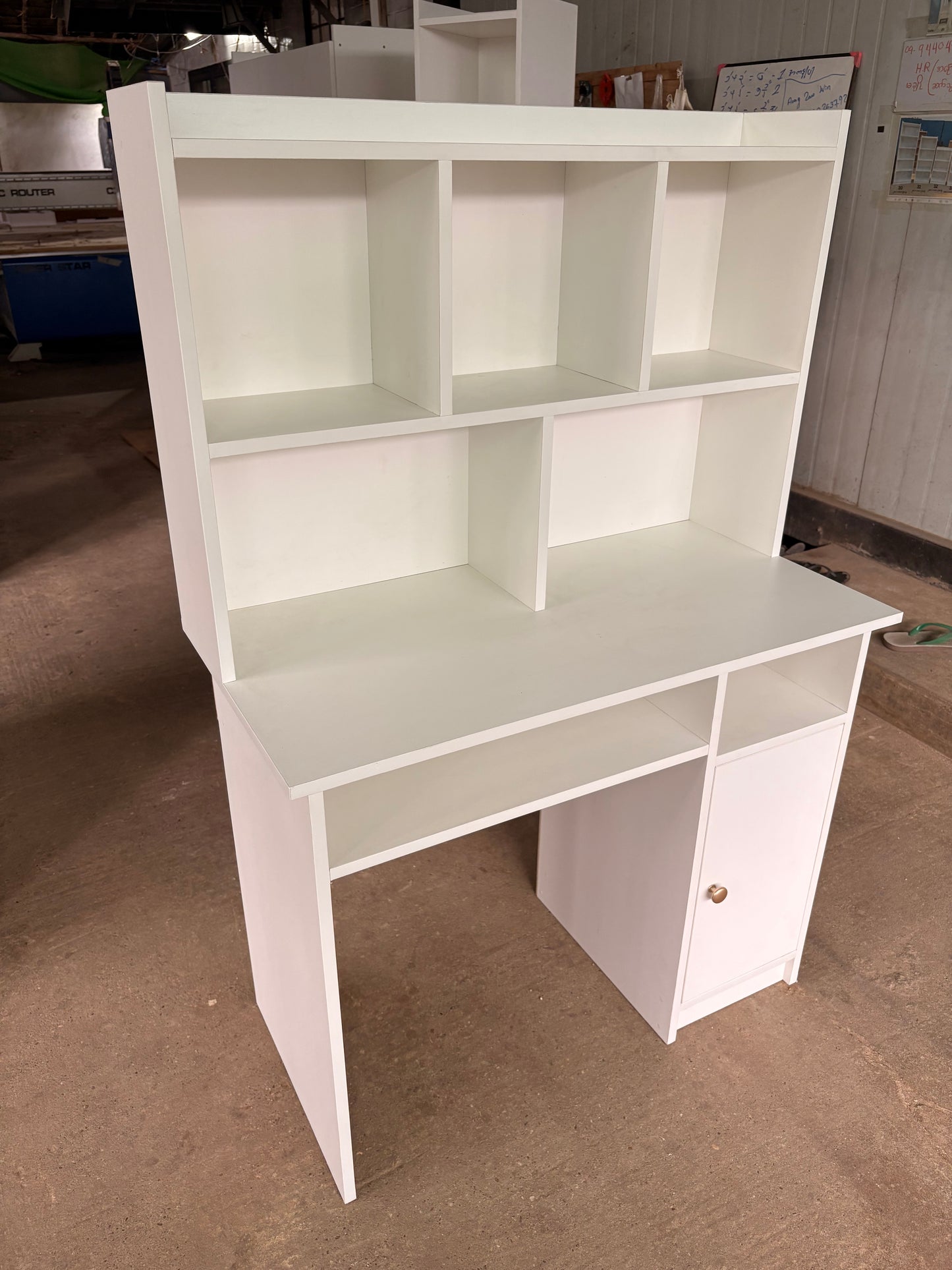 Studying Table with Bookshelf - Code No. T43