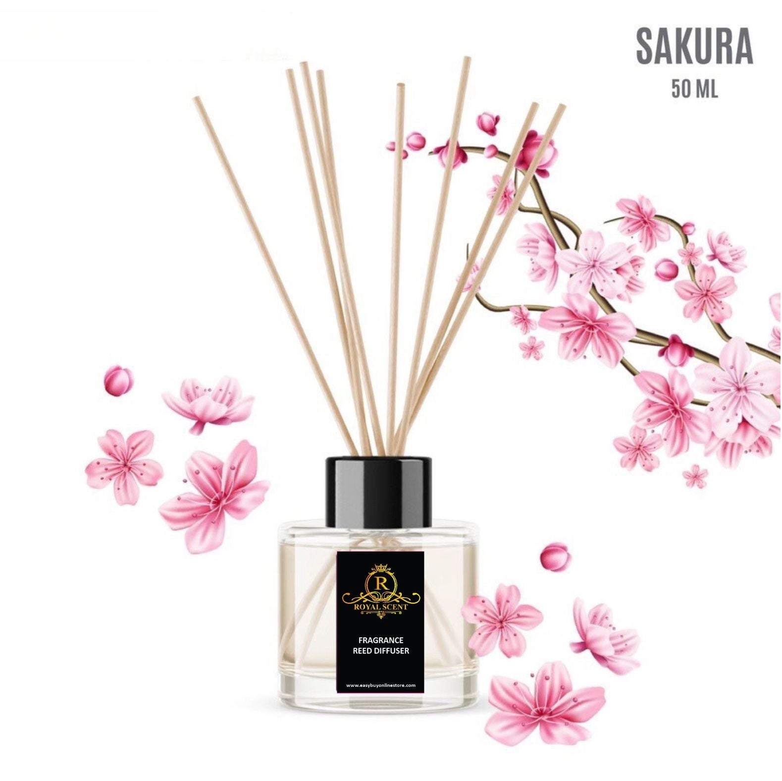 Sakura Reed Diffuser 50 ML – Royal Three Seasons