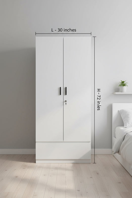 Blockboard Wardrobe 30 x 16 x 72 inches Code : T131