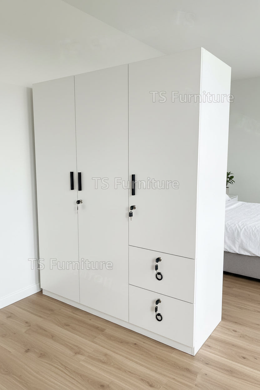 Blockboard Wardrobe 48 x 16 x 72 inches Code No. T53