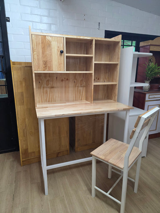 School Table With Book Shelf